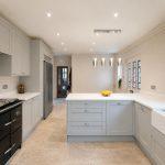 Quartz Worktop & Belfast Sink in Rugby kitchen renovation