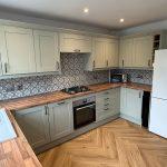 Bespoke shaker kitchen in Warwick